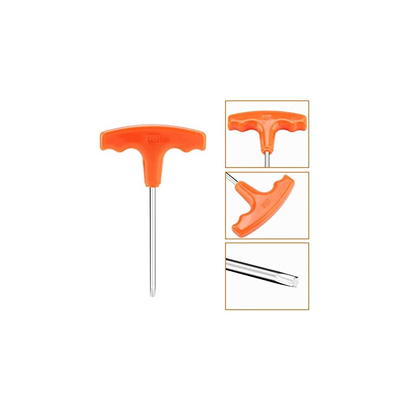 (2-Packs) T27 Torx Drive Screwdriver T-Handle Universal fits Stihl Makita