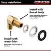 DuraSteel Wall Mount Faucet Installation Kit - Commercial Kitchen No