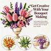 800 PCS Pipe Cleaners Flower Kit, Pipecleaner Flowers Supplies, 13