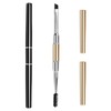 Unaone Eyebrow Brush - 2 PCS Professional Dual-Ended Angled Eye