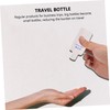 WOONEKY 3pcs Travel Bottle Set Portable Lotion Containers for Toiletries