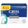GRISI, Cuadripack Jabón Neutro | Limpia y suaviza la piel