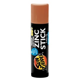 Sun Zapper Zinc Stick Dark skin tone SPF 50  Protector Solar Mineral en Stick a base de zinc color PIEL OSCURA 12g Alta proteccin solar UVAUVB...     