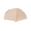 100 Pcs Coffee Filter Papers, Disposable Unbleached Cone Filter Papers
