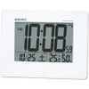 SEIKO CLOCK, Radio Digital Alarm Clock, Large Display, Temperature and