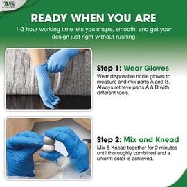 Aves Apoxie Sculpt - Modeling Compound 2 Part (A & B) - 1/10 Pound, Epoxy Sculpt for Sculpting, Modeling, Filling, Repairing, Simple to Use and Durable Air Dry Sculpt – Natural