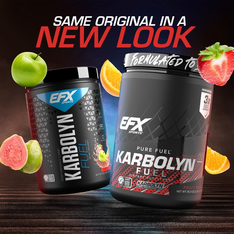 EFX Sports Karbolyn Fuel | Fast-Absorbing Carbohydrate Powder | Carb