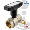 tecuro Ball Valve with Emptying Retractable Gland on Both Sides