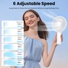 HandFan 6 Inch Handheld Fan with 4000mAh Battery 6 Speed