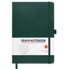 HIJYOO A5 Graph Paper Notebook, Squared Notebook 200 Pages A5