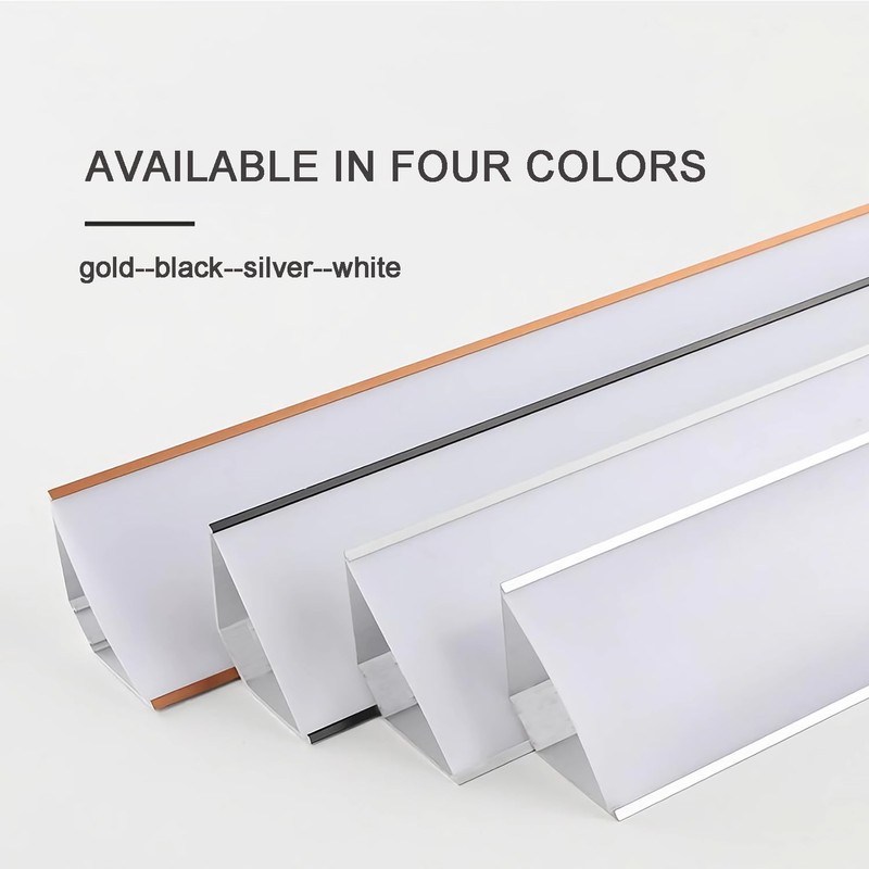 JARBIH Led Aluminum Profile for Ceiling Wall Decoration, 1M/3.3ft 6cmx6cm