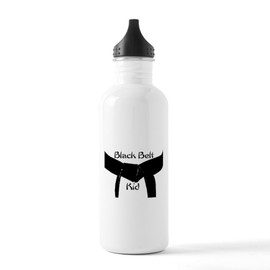 CafePress Black Belt Kid Stainless Water Bottle 1 1.0L (34 oz) Stainless Steel Water Bottle