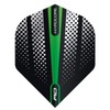 RED DRAGON Hardcore Radical Green Flash Dart Flights - 4