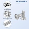 DTGN 25 Piece 5/16"-18 Hex Socket Head Socket Cap Screw