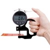 Thickness Gauge Micrometer Meter 0‑12.7mm Digital Display Measuring Tool for