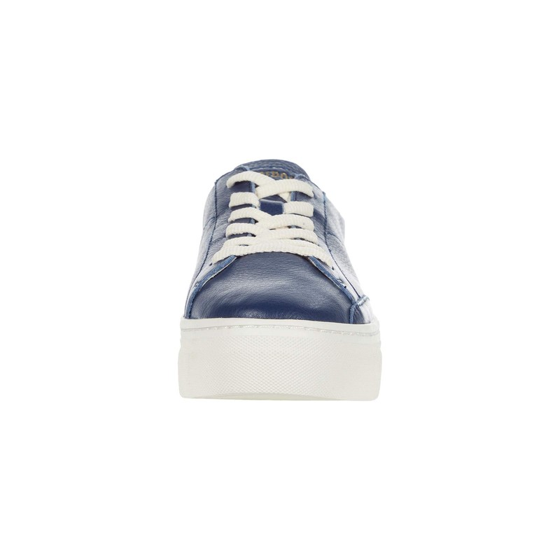 Soludos Ibiza Platform Sneaker Marine Blue 6 B (M)