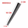 Globusman Peine Para Barbero Peluquero Profesional Negro