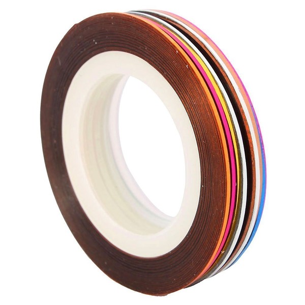 Nail Art Striping Tape Line Decoration Pack of 10 Rolls
