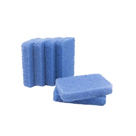 Sinkology SSCRUB-101-3 Breeze Non-Scratch and Odor Resistant Silicone Scrubber Package of 3 Sponges, Blue, 3 Piece
