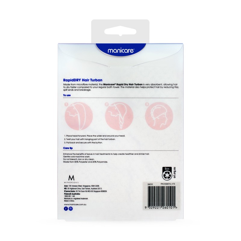 Manicare RapidDry Hair Turban