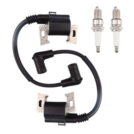 2-Pack 30500Z6L043 Ignition Coil with Spark Plug for GX630 GX660 GX690 GXV630 GXV660 GXV690R Generator 30500-Z6L-043