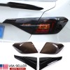 momocar Smoked Black Tail Light Lamp Cover Guard Trim Accessories