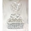 Make Your Own Hamper Kit, WHITE Rectangle Willow Basket which