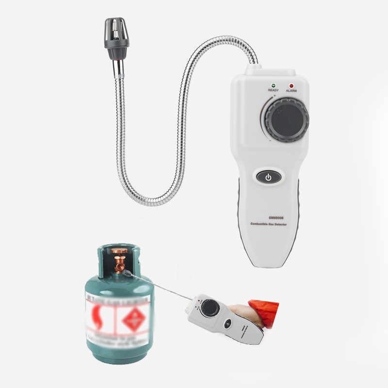 Gas Detector Combustible Gas Leakage Tester Detection Instrument for Methane
