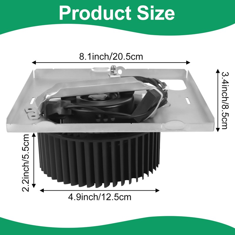 S97015157 Bathroom Exhaust Fan, S97015157 Bathroom Fan Motor Assembly Replacement
