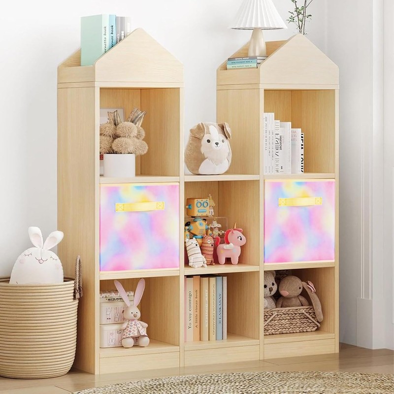 powerking Storage Bins, Foldable Fabric Storage Cubes And Cloth Storage