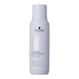 Schwarzkopf Professional BLONDME Bond Repair Purple Conditioner Hair Conditioner Neutralizing Yellow Undertones For Colored Lighthened Bleached Hair Deeply Nourishing And Detangling 250 ml