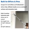 CHILI TOOLS 7 Inch Stainless Steel Pole Scraper -1.8mm Heavy