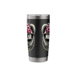 Mama Bear Mother Bear Lover Parent Mother's Day Motherhood Stainless Steel Insulated Tumbler