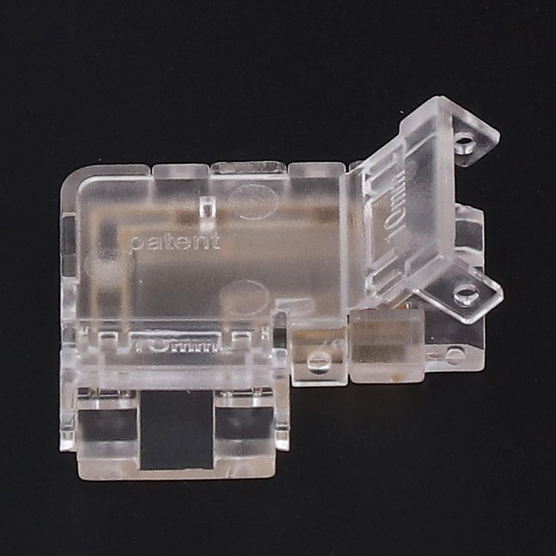 8PCS L Shaped LED Light Strip Connectors 4 Pin 10mm
