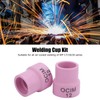 Ceramic Welding Cup Set Red 12# Replacement for Air Cooled