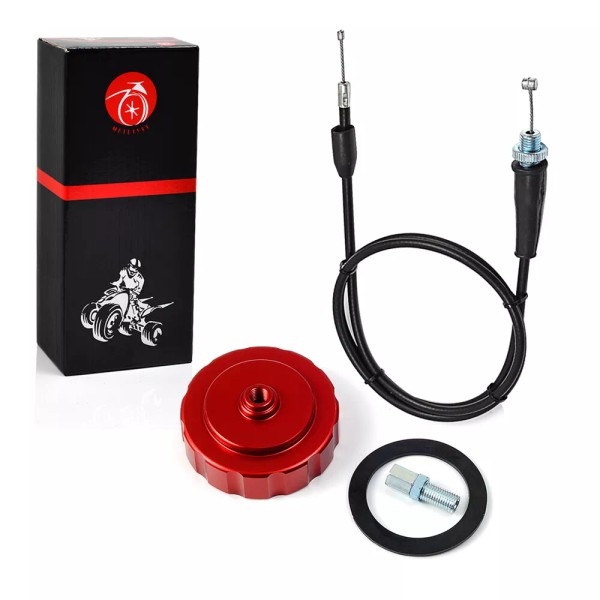 MOTO1988 Tors Removal Eliminator Kit Throttle Cable & CNC Cap