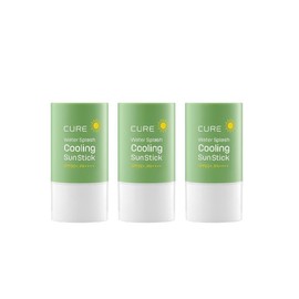 KIMJEONGMOONALOE Cure Rasensloe Water Cooling Sun Stick 23g 3pcs 4124477 FREE / KIMJEONGMOONALOE 큐어 라센스로에 워터 쿨링 선스틱 23g 3개 4124477 FREE