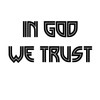 in God We Trust Vinyl Decal Sticker for Car, Laptop,