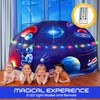 W&O Galactic Aerodome with LED Lights - Inflatable Space Fort