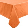 Erwin Müller Washable Tablecloth, Neuss Diamond Design, Terracotta Size 110