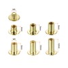 sourcing map 90 Sets Chicago Screw Rivets Metal Phillips Head