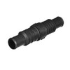 Whale LV1219 Non-Return Inline Valve, for Use with ¾-Inch and 1-Inch Diameter Pipes, Nitrile Construction , Black