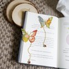 KIZOSA Butterfly Bookmarks for Women,Cute Funny Metal Bookmark,Unique Gifts Book