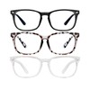 HAPPOW 3 Pack Blue Light Blocking Glasses for Women &