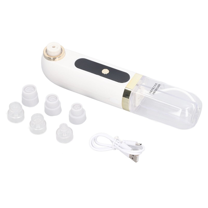 Facial Oxygen Injector 3 Gears 6 Suction Heads Vacuum Negative