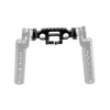NICEYRIG 15mm Double Hole Rod Clamp with ARRI Standard Rosette