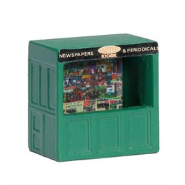 Hornby R8797 Skaledale 00 Gauge Newspaper Kiosk,Green,31x20millimeters
