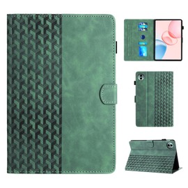 CASAFUNY Case for Honor Pad 10 12.1 2025, PU Leather Multi-Angle Folio Protective Case for Honor Pad 10 12.1 2025 Tablet Case for Honor Pad 10 12.1 Inch Protective Case, Green