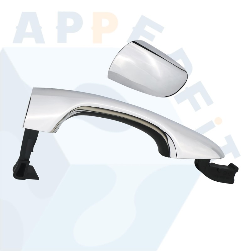 APPERFiT Exterior Door Handle w/End Cap Cover for Rear Door