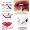 Lip Liner And Lipstick Set - Lip Pencil 2-In-1- Vegan
